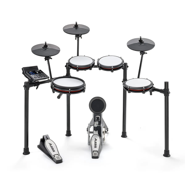 Bateria Eletrônica Alesis Nitro Max Kit 8 Peças Ref 418081 Marca Alesis